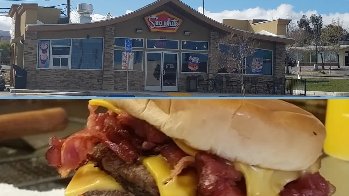 Casual fast food spot with dine-in seating